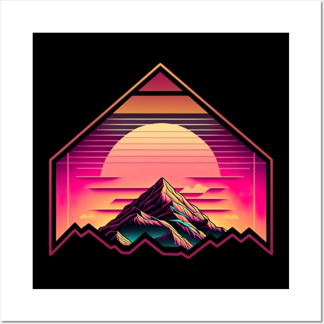 Morning Mountain Wall Art by THREE 5 EIGHT